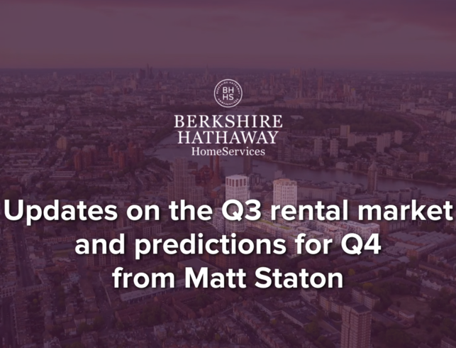 Autumn update: where is the London lettings market heading?